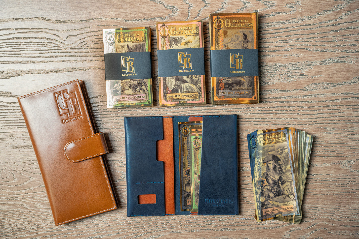 Wayfarer Wallet – Premium Leather Wallet for Goldback