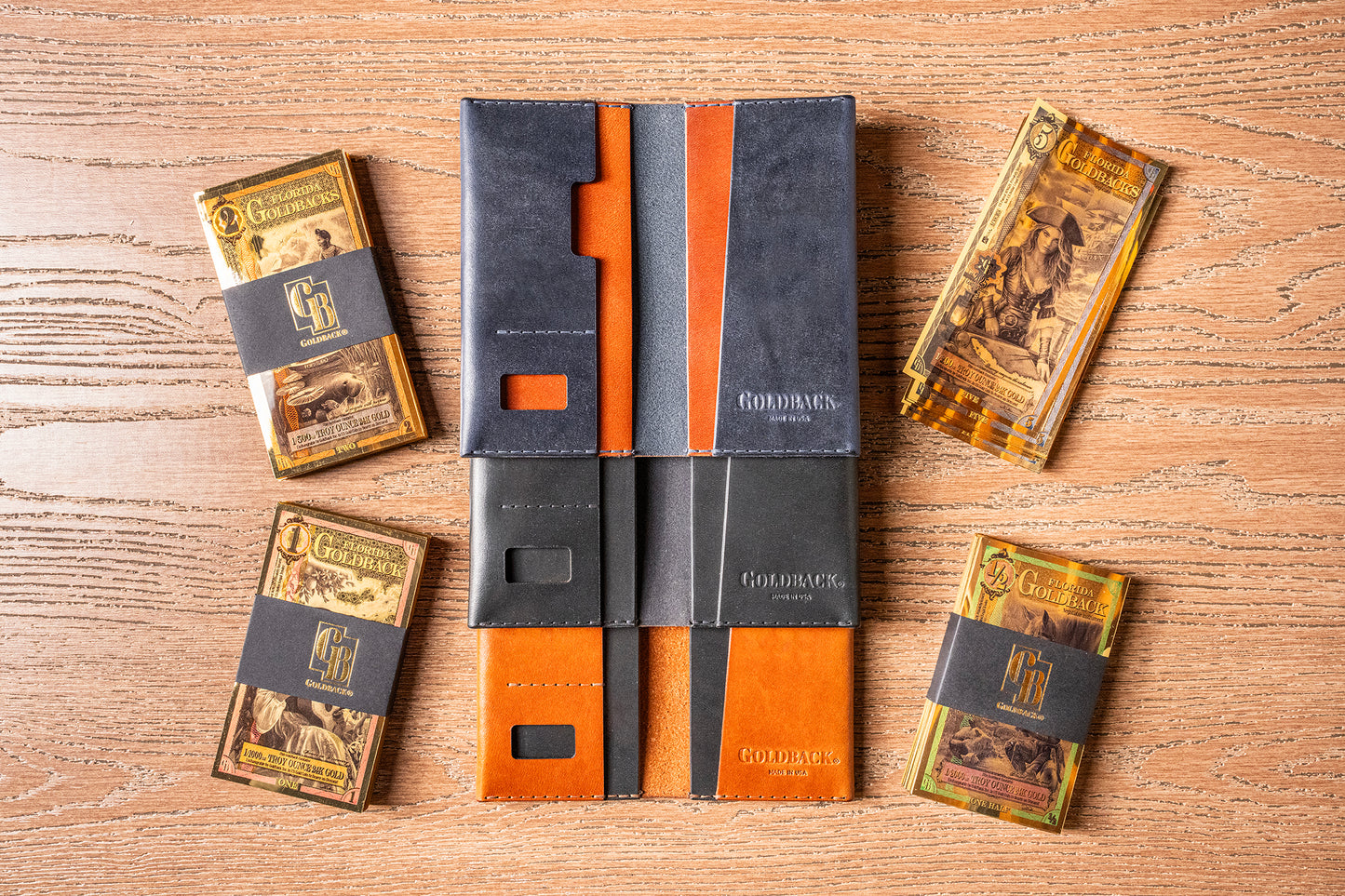 Wayfarer Wallet – Premium Leather Wallet for Goldback