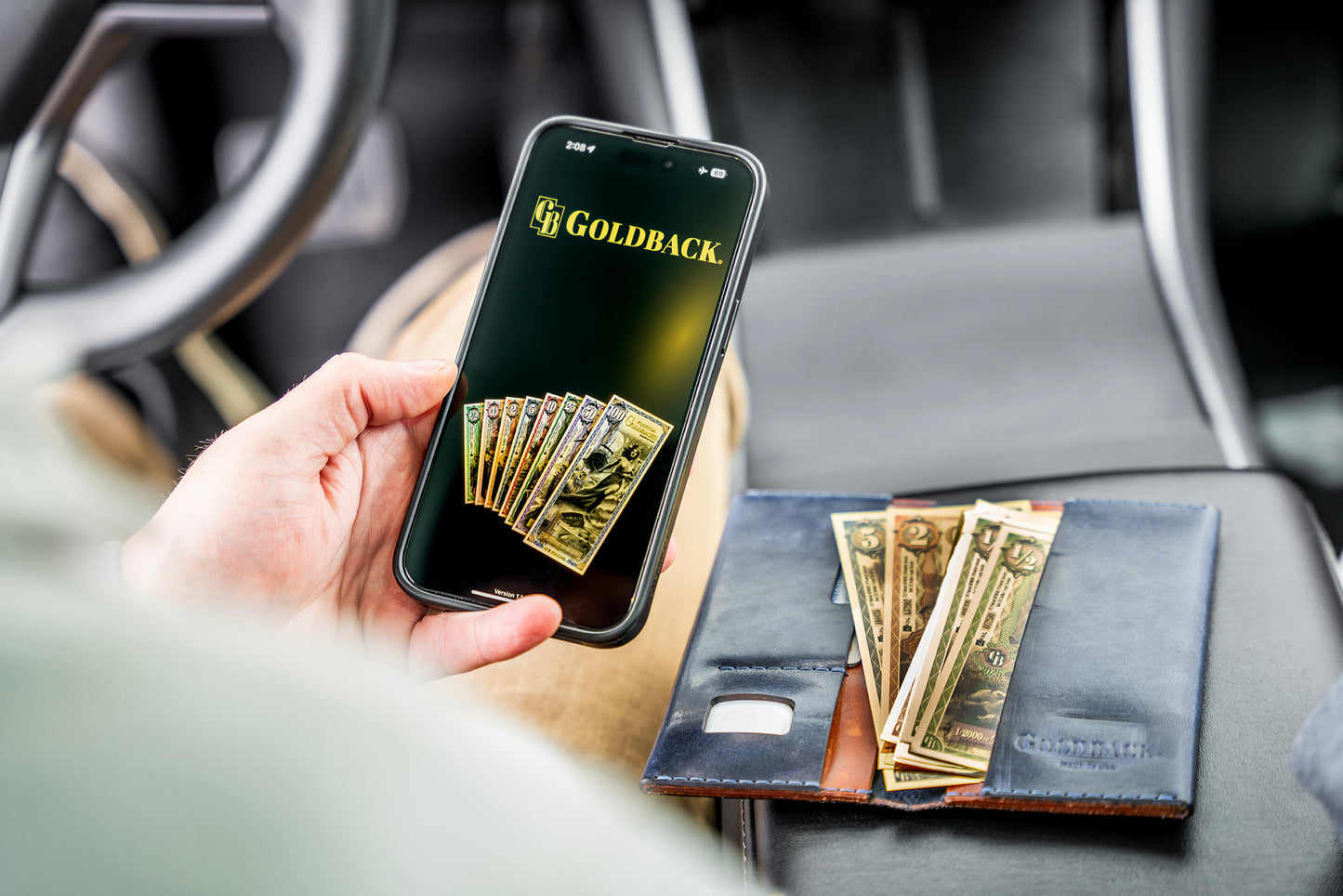 Wayfarer Wallet – Premium Leather Wallet for Goldback