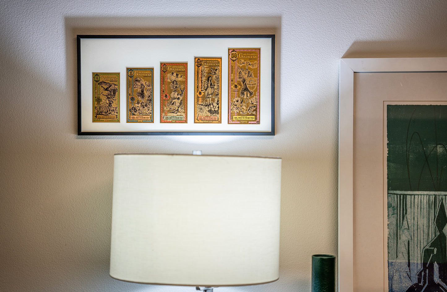 Goldback Legacy Wall Display