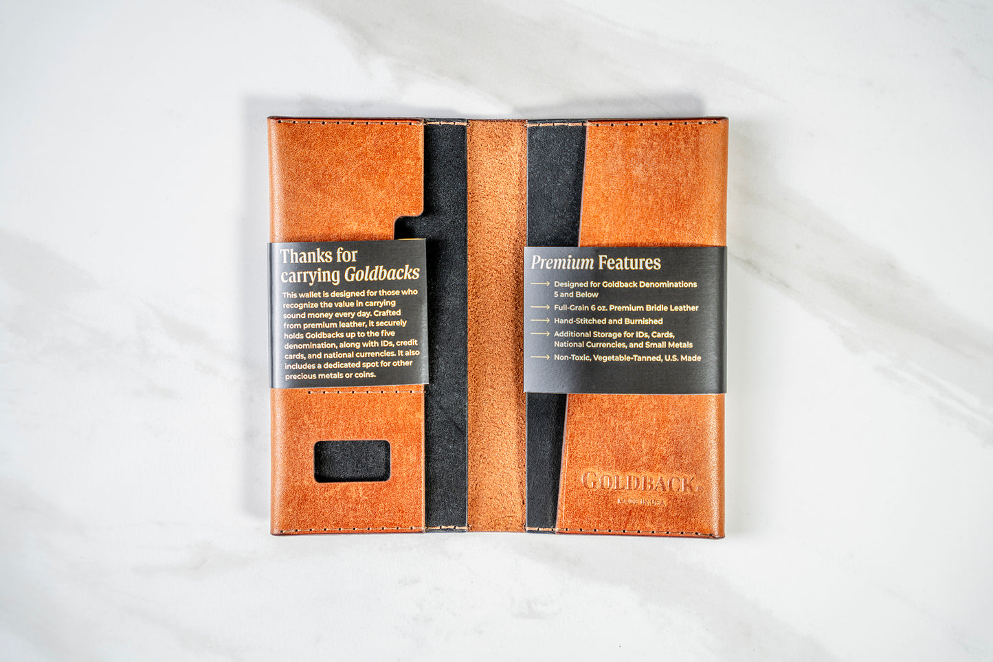 Wayfarer Wallet – Premium Leather Wallet for Goldback