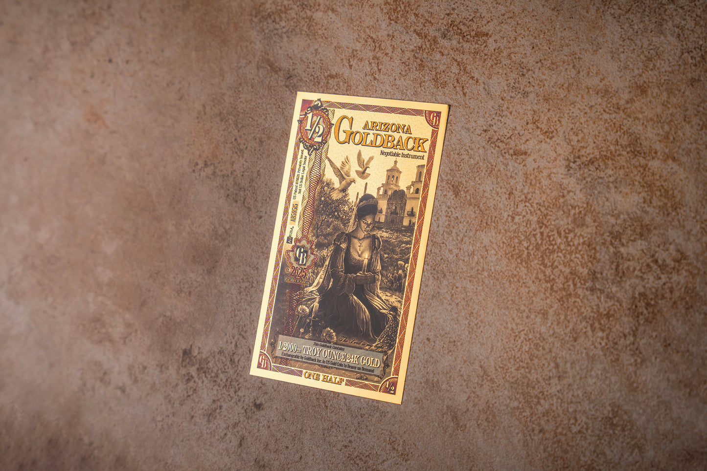 Arizona ½ Goldback