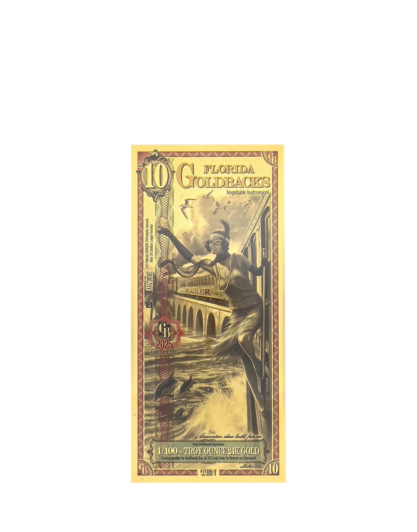 Florida 10 Goldback