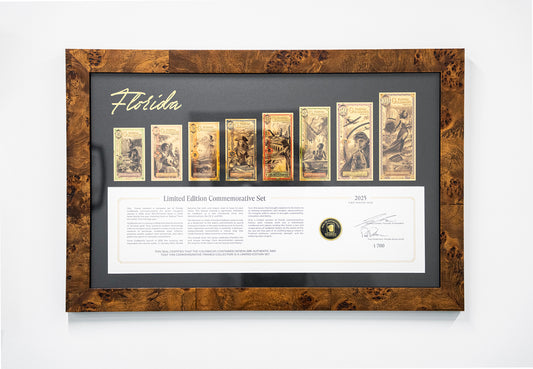 2025 Florida Goldback Commemorative Frame - Limited Edition