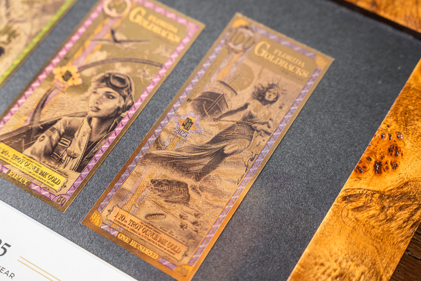 2025 Florida Goldback Commemorative Frame - Limited Edition