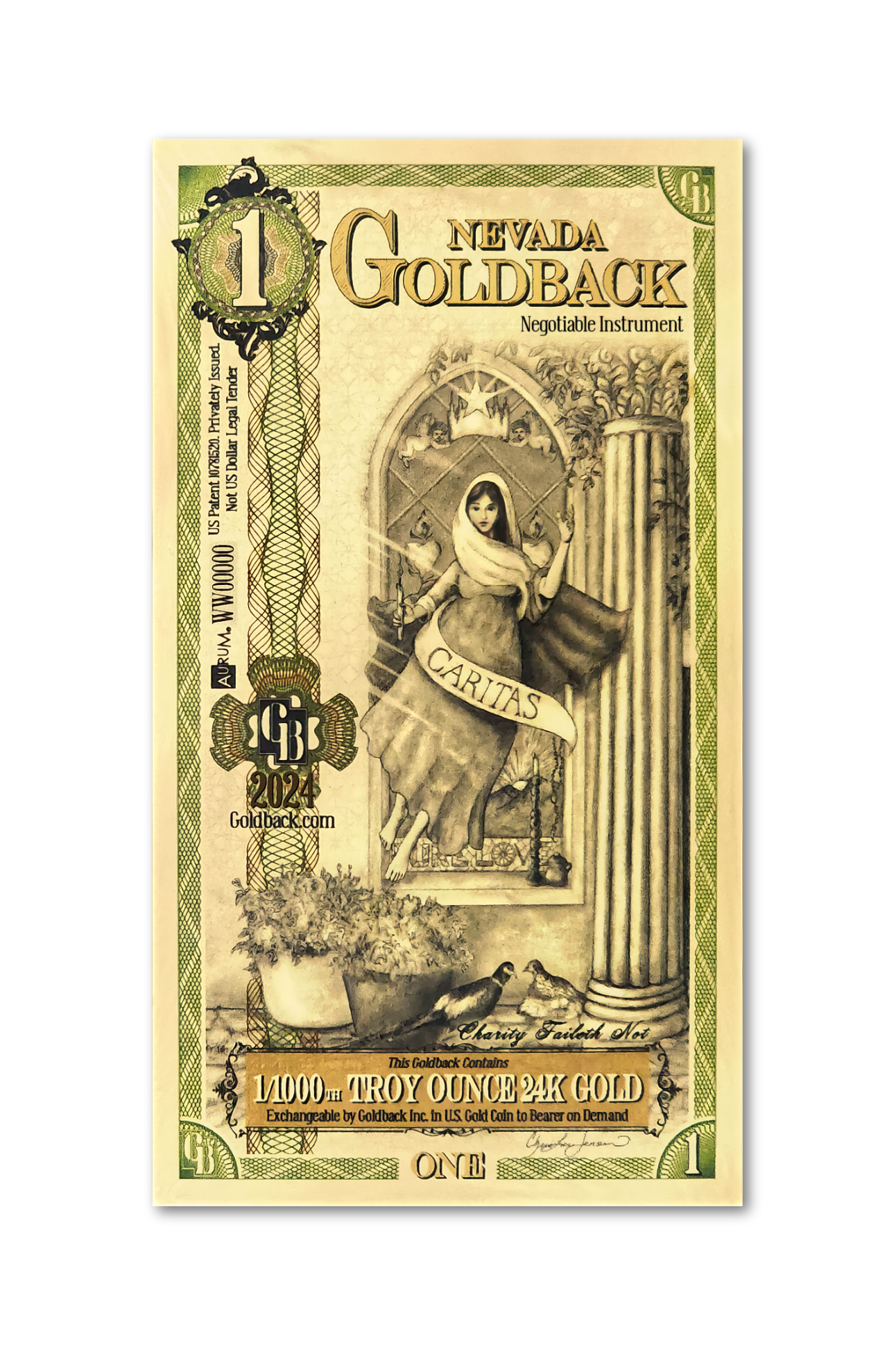 Nevada 1 Goldback