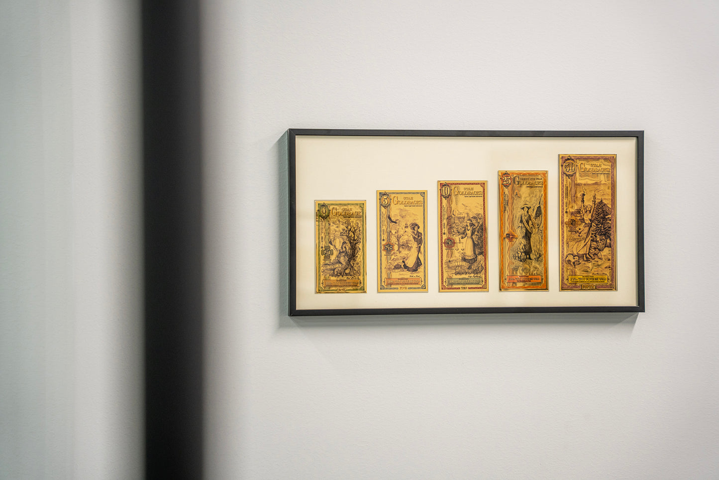 Goldback Legacy Wall Display
